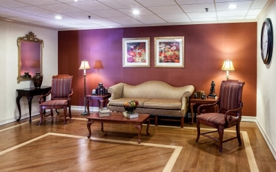The Regency Assisted Living Lobby