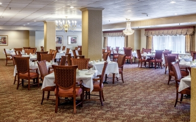 The Regency Assisted Living Main Dining Area