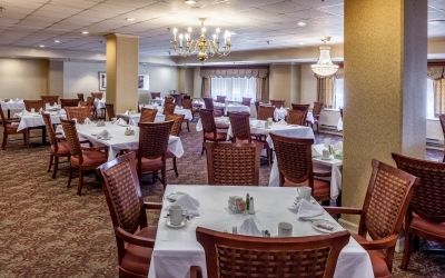 The Regency Assisted Living Main Dining Room