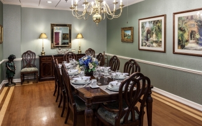 The Regency Assisted Living Private Dining Room